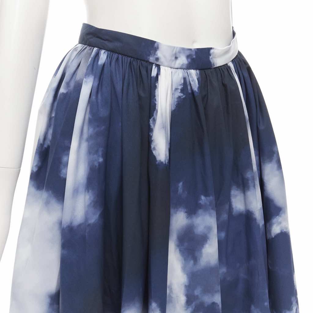 Alexander Mcqueen Cloud Flared Skirt - Back view