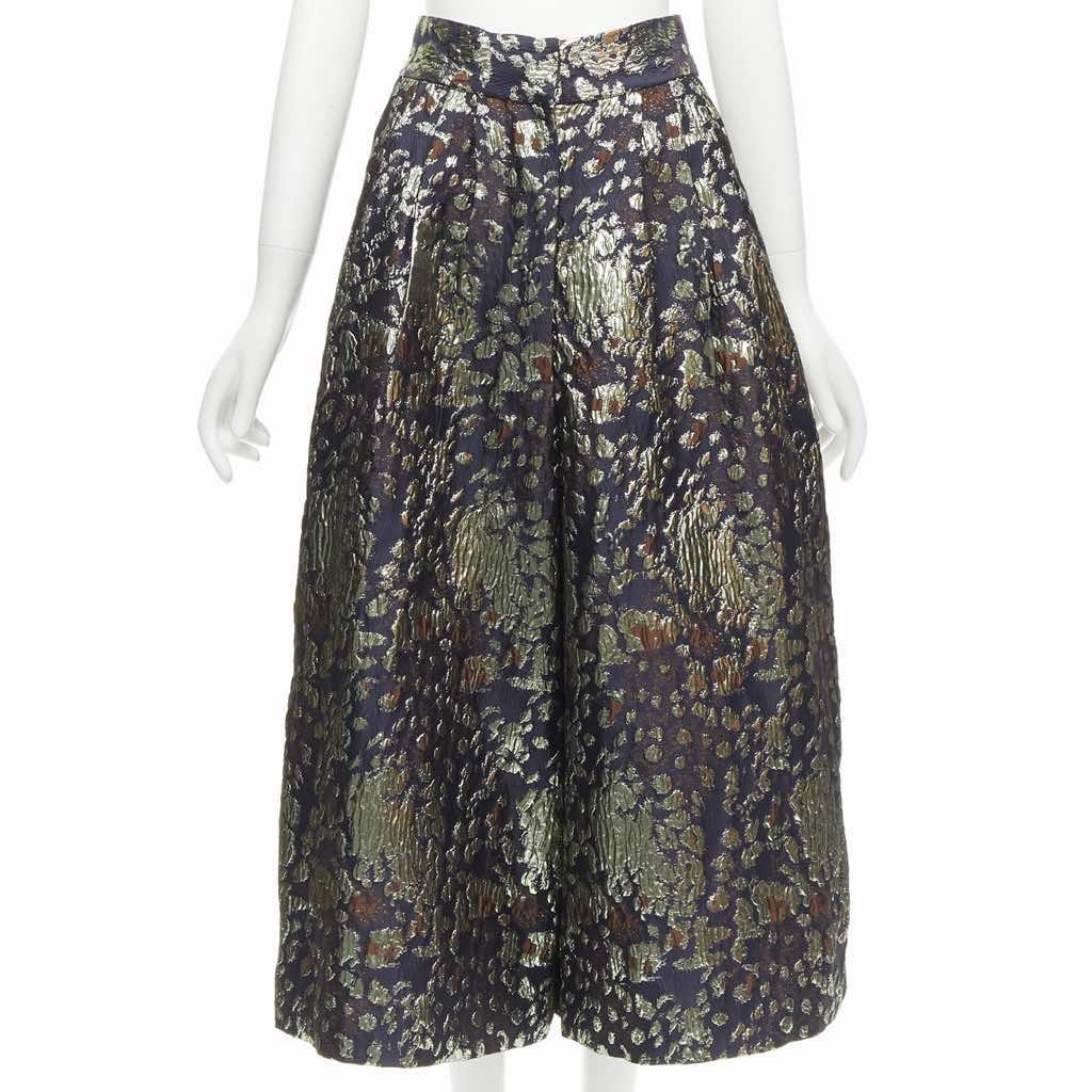 By Malene Birger Gold Brocade Culottes