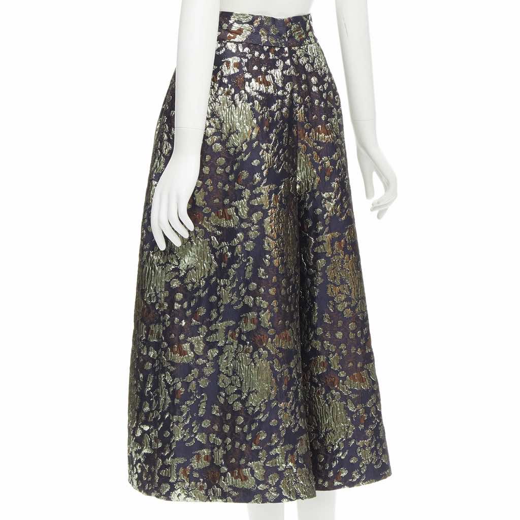 By Malene Birger Gold Brocade Culottes - Detail 1