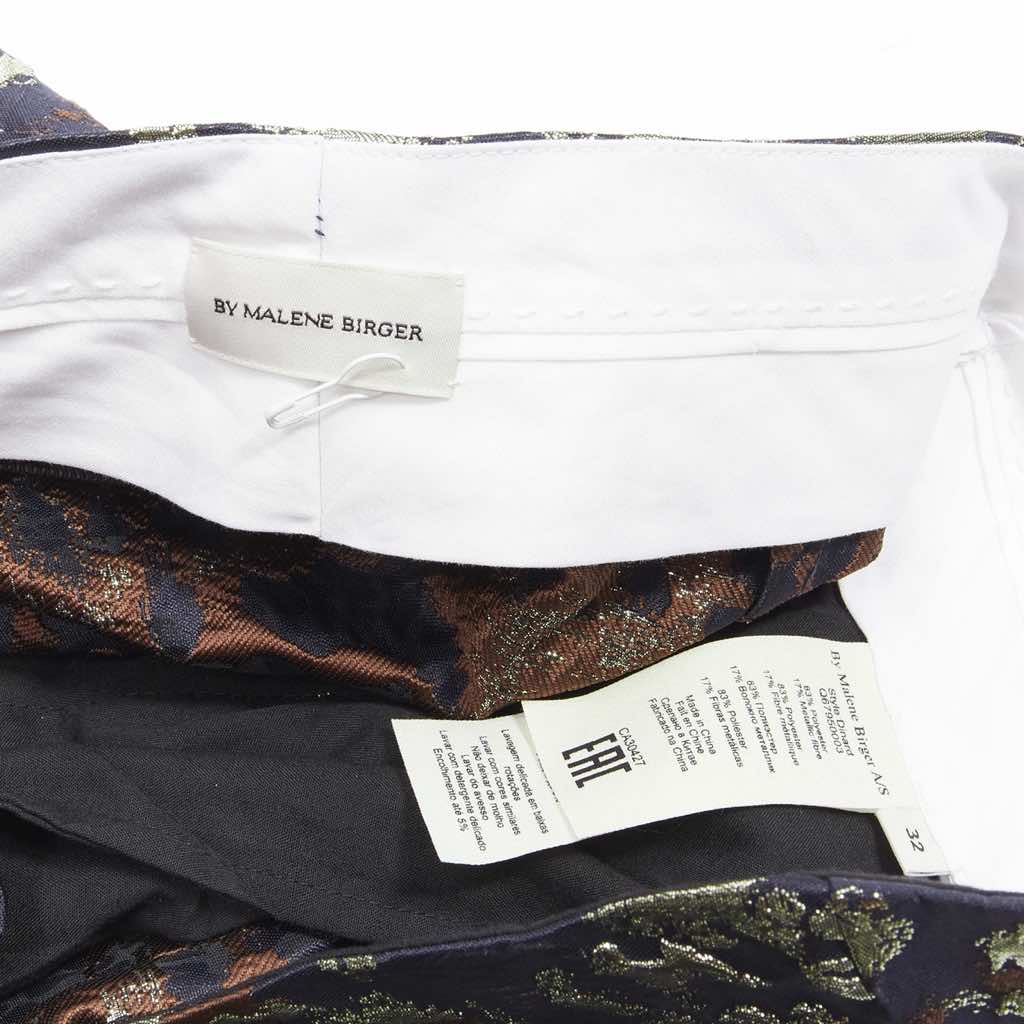By Malene Birger Gold Brocade Culottes - Image 10