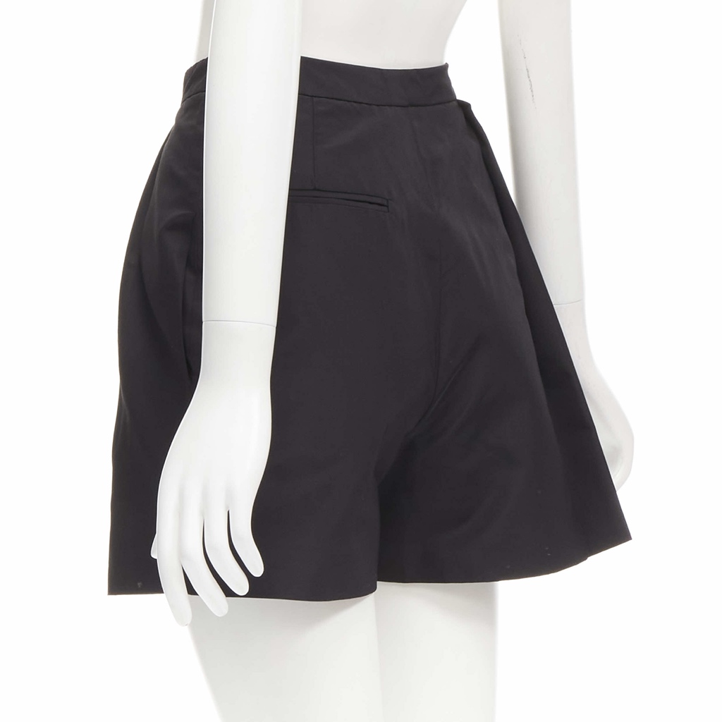 Christian Dior Pleated Silk Shorts - Detail 1