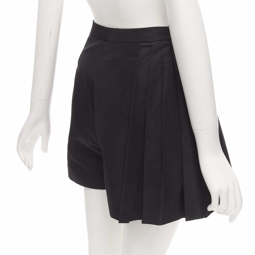 Christian Dior Pleated Silk Shorts - Detail 2
