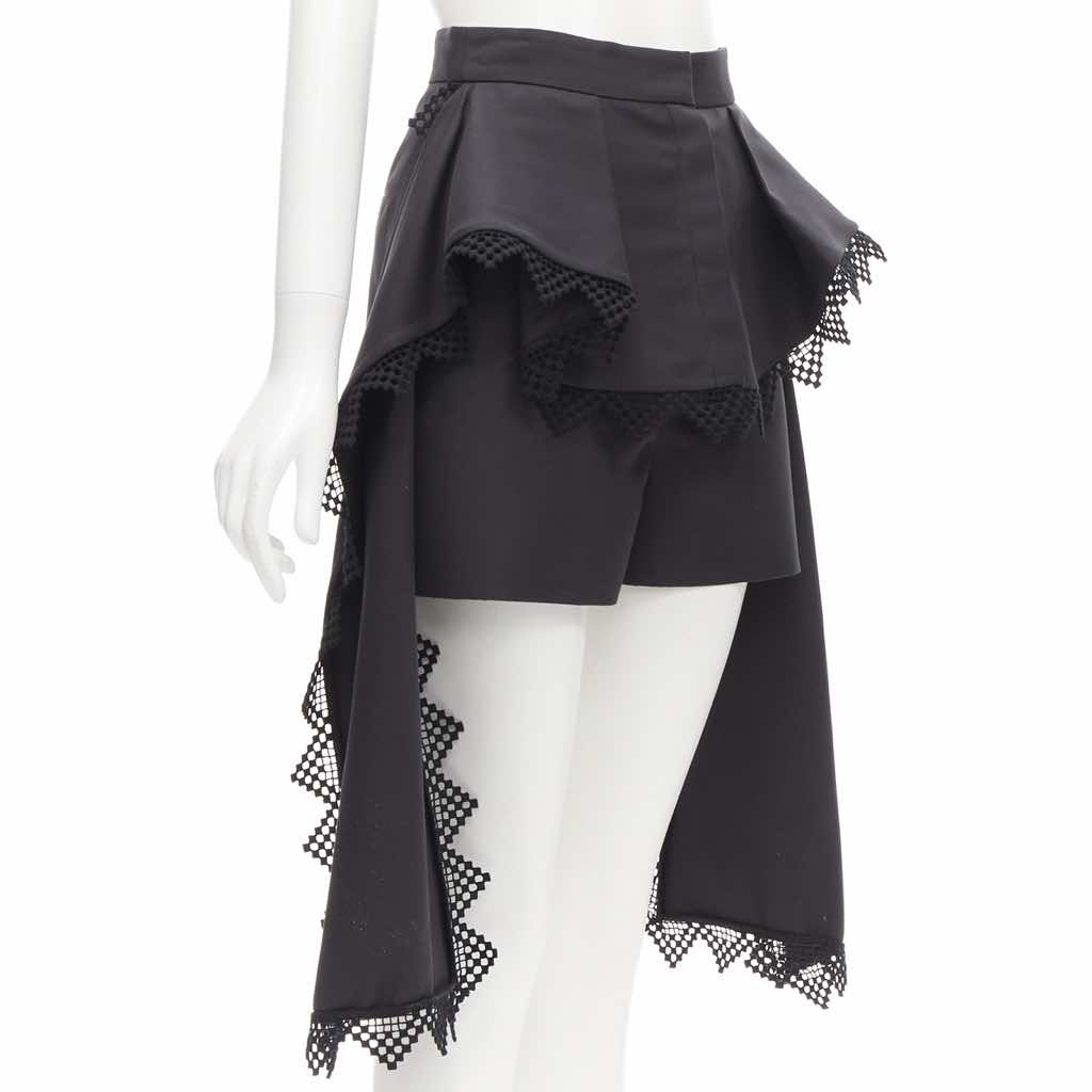 Alexander Mcqueen Peplum Layer Shorts - Image 6