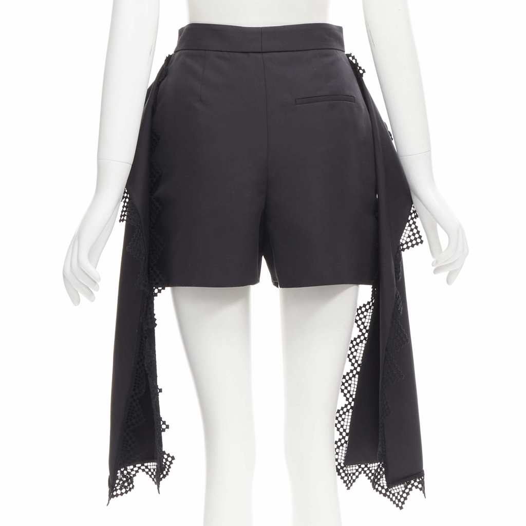 Alexander Mcqueen Peplum Layer Shorts - Side view