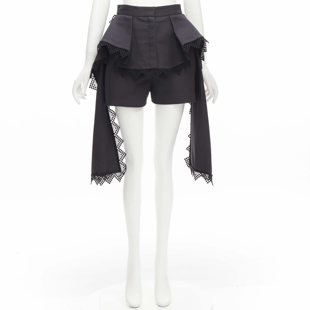 Alexander Mcqueen Peplum Layer Shorts - Image 11