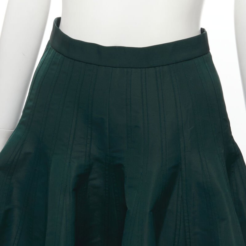 Alexander Mcqueen Panelled Flared Skirt - Back view