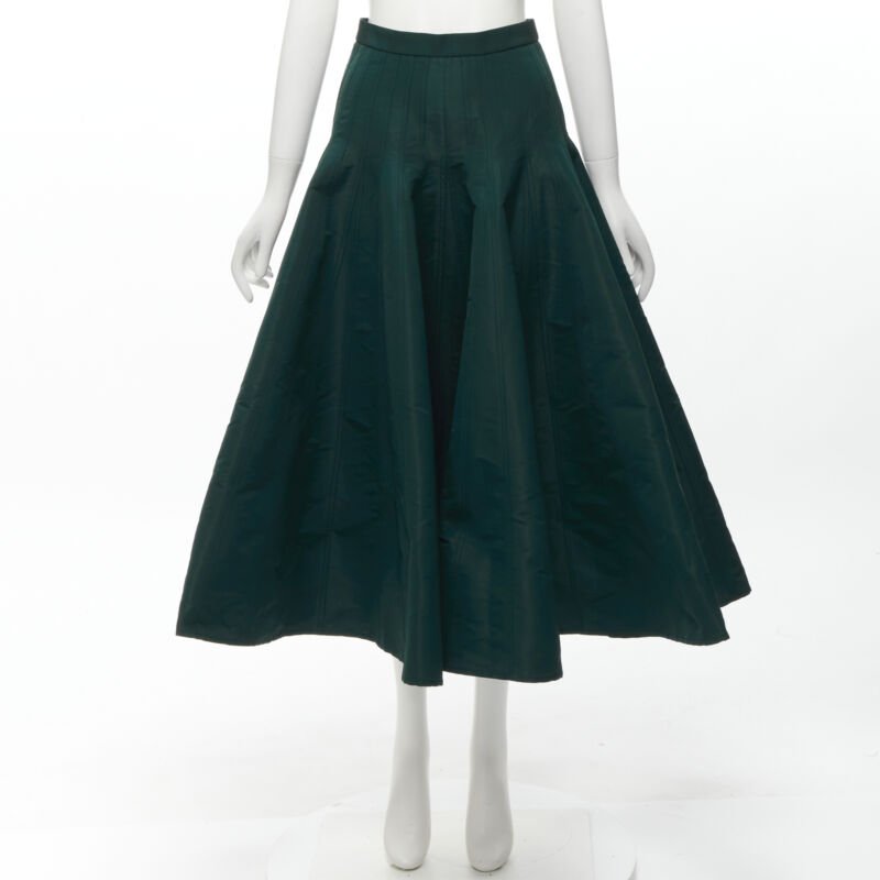 Alexander Mcqueen Panelled Flared Skirt - Image 12