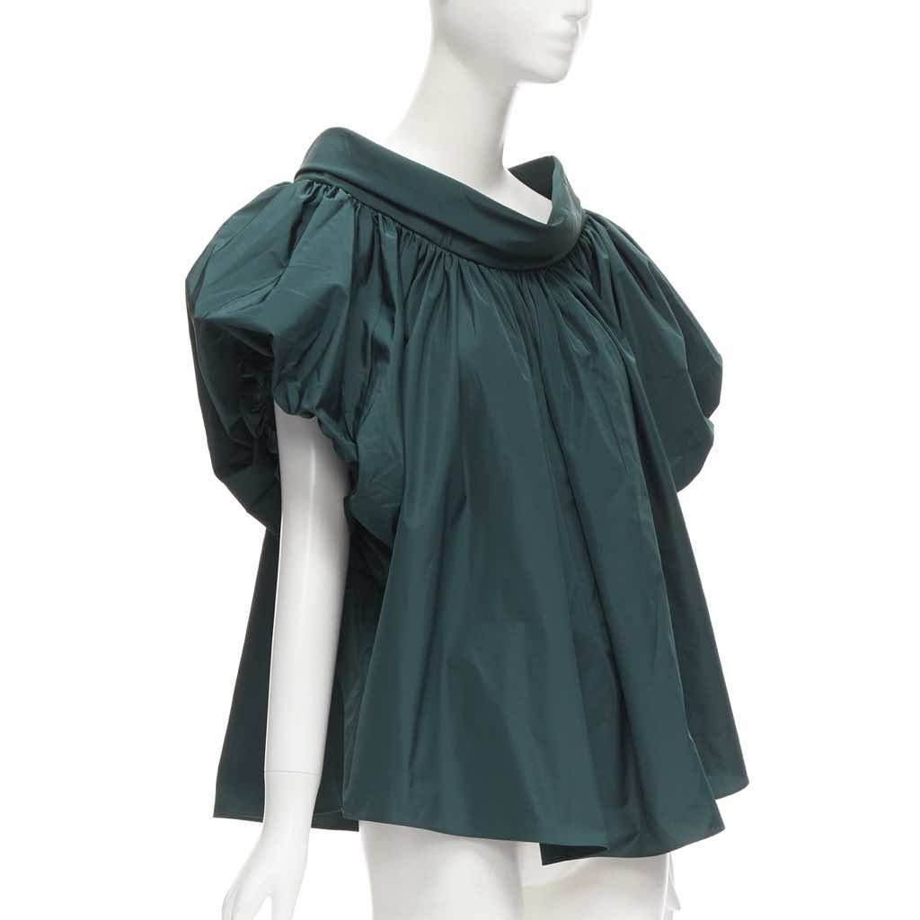 Alexander Mcqueen Puff Sleeve Top
