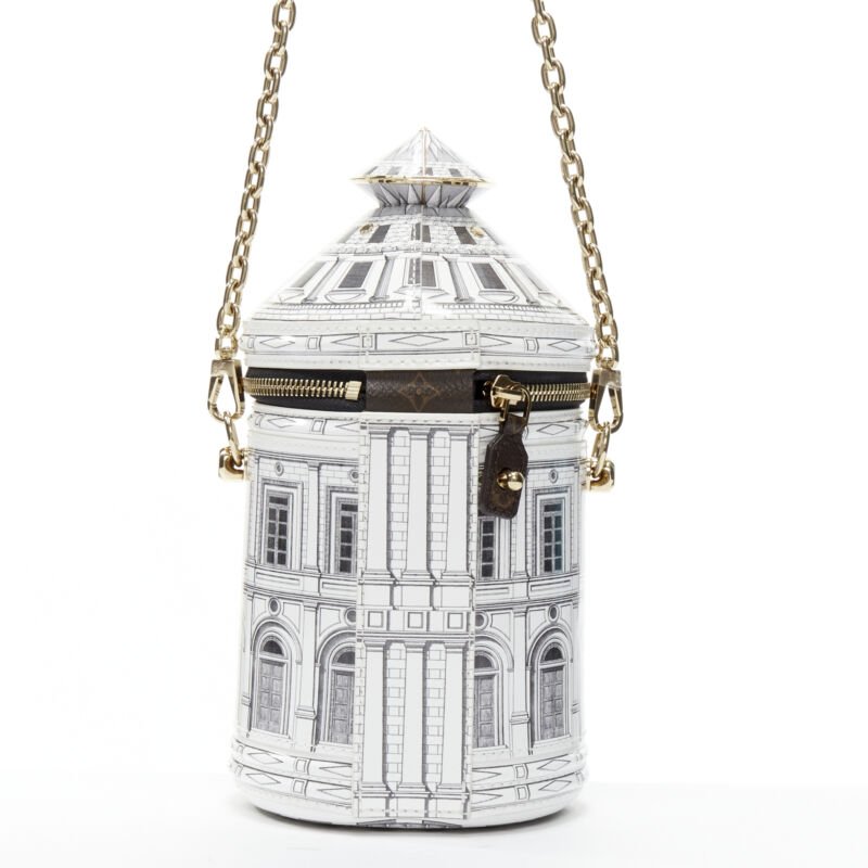 Louis Vuitton Monogram Trim Bag - Side view