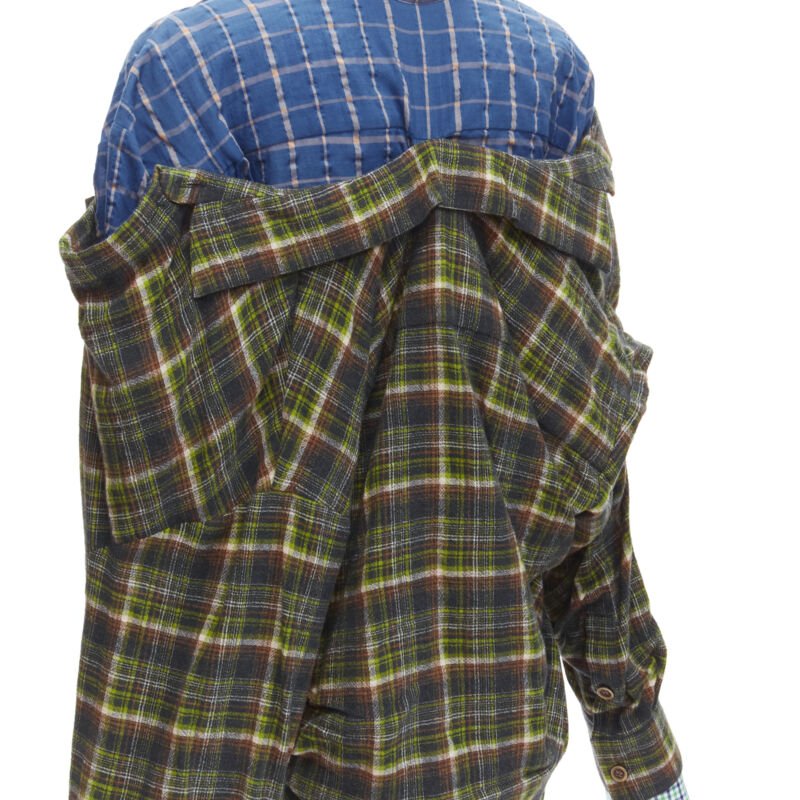 Natasha Zinko Plaid Grunge Shirt - Image 10