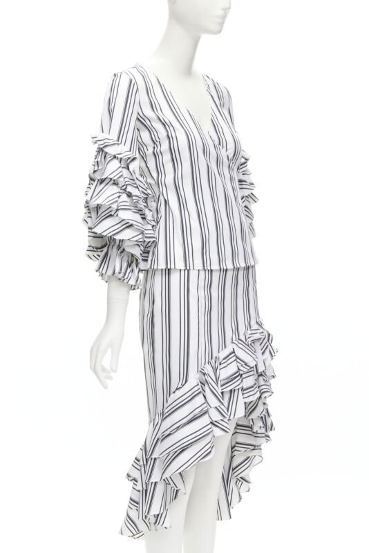 Caroline Constas Ruffled Stripes Set - Image 6