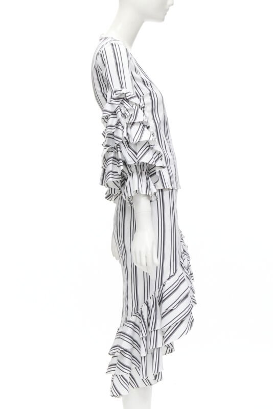 Caroline Constas Ruffled Stripes Set - 4