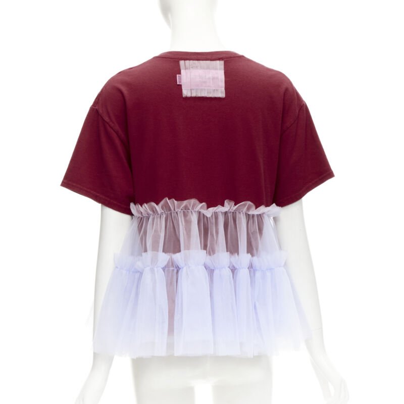 Viktor & Rolf Tulle Logo T-Shirt - Side view