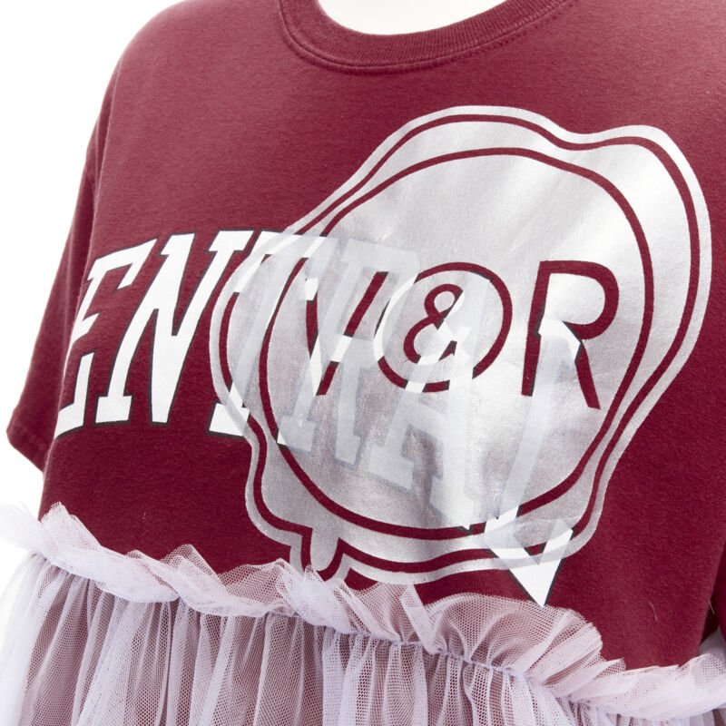 Viktor & Rolf Tulle Logo T-Shirt - Image 10