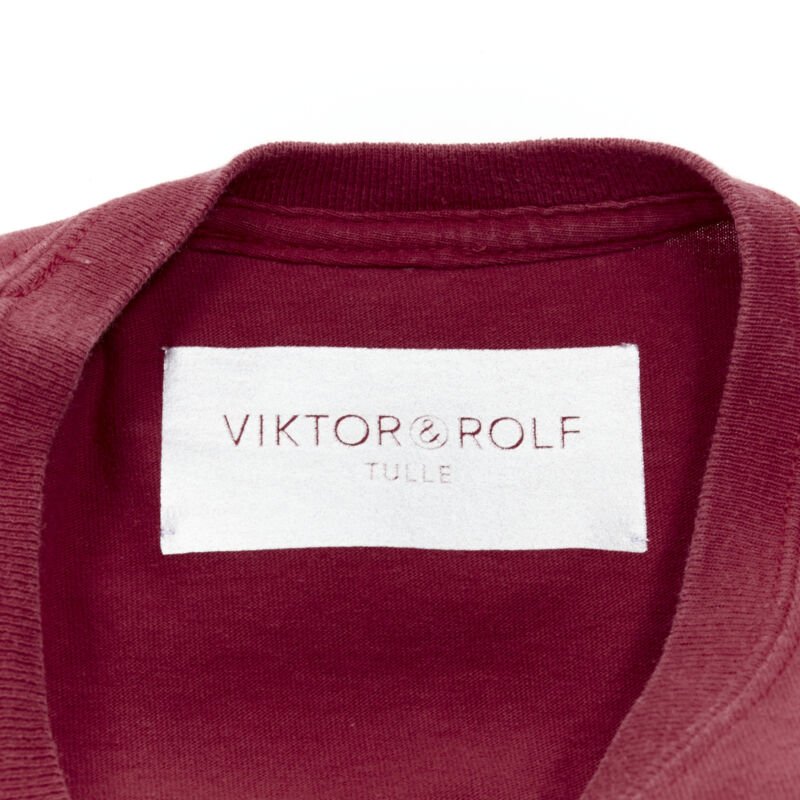 Viktor & Rolf Tulle Logo T-Shirt - Image 11