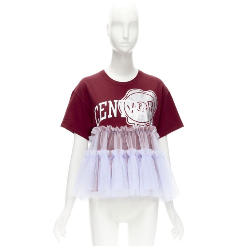 Viktor & Rolf Tulle Logo T-Shirt - Image 12