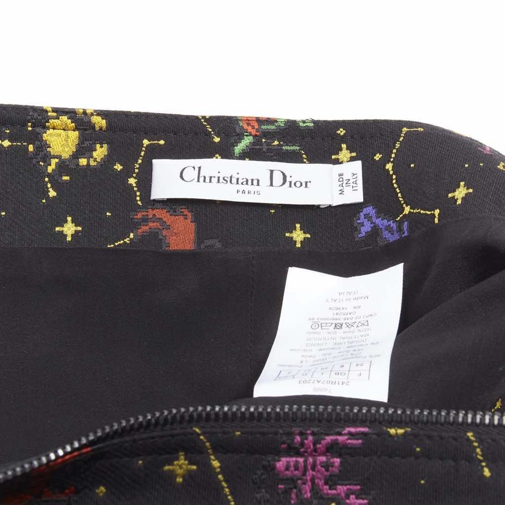 Christian Dior Pixel Zodiac Dress - Image 11