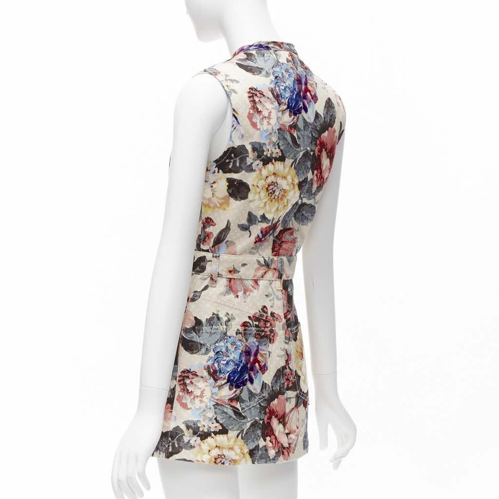 Louis Vuitton Floral Denim Dress - Detail 1