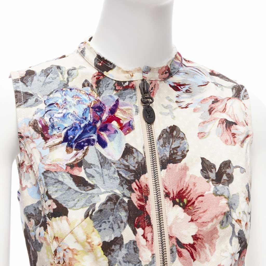 Louis Vuitton Floral Denim Dress - Detail 2