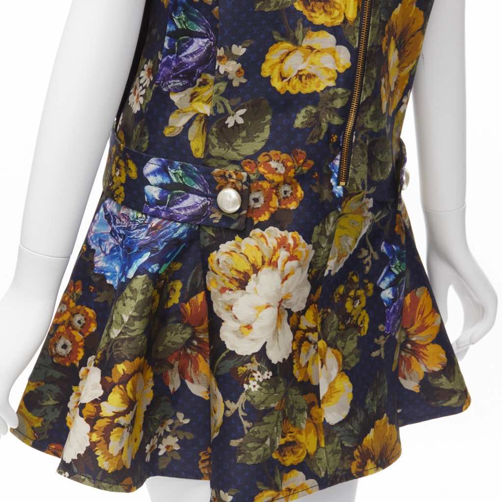 Louis Vuitton Flowers Wool Dress - Detail 2