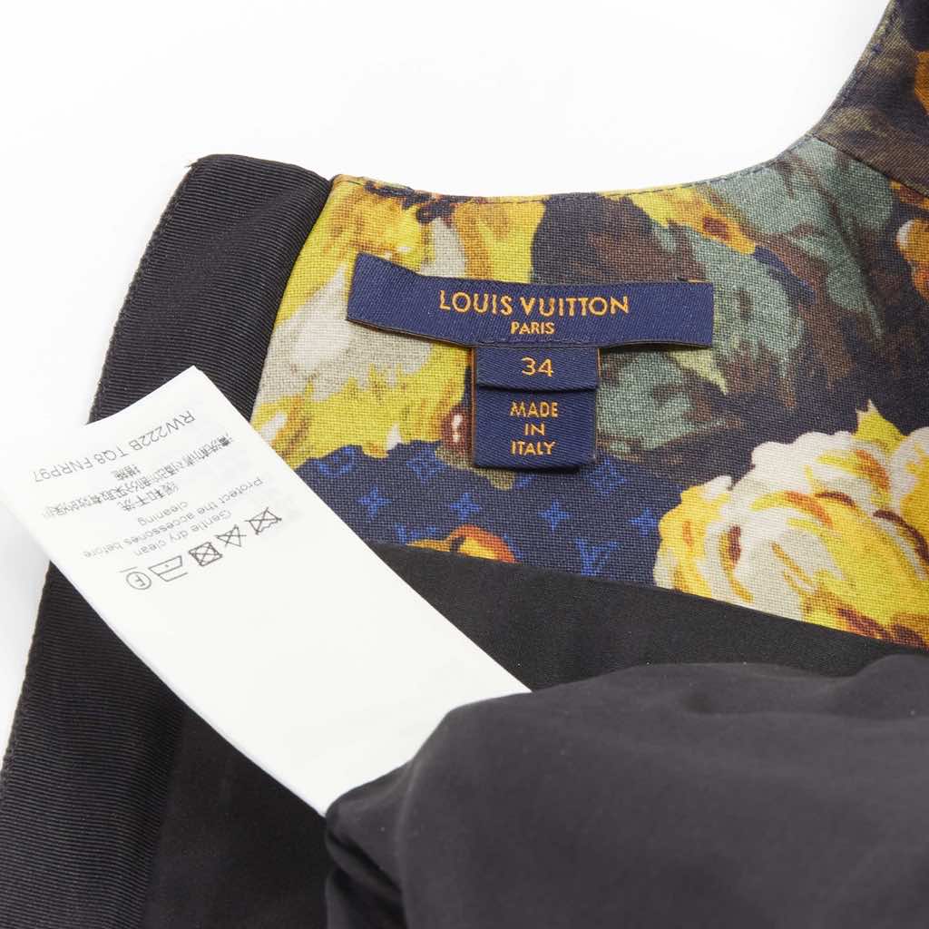 Louis Vuitton Flowers Wool Dress - Image 11