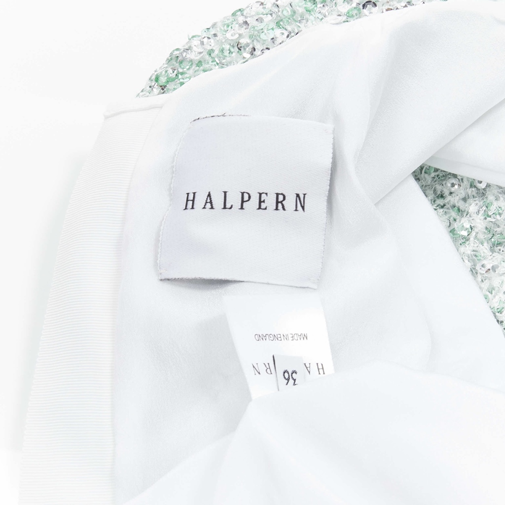 Halpern Sequin Puff Top - Image 11