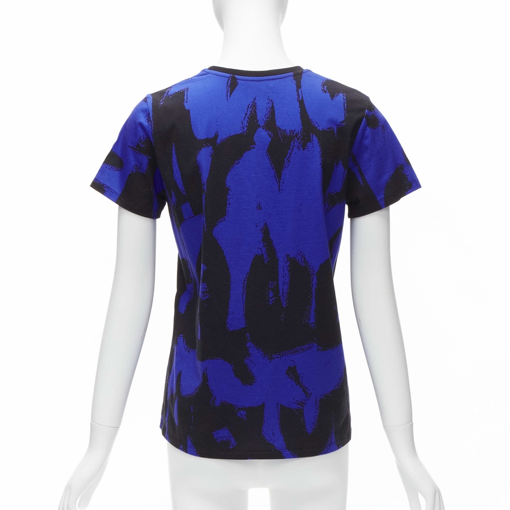 Alexander Mcqueen Graffiti Cotton Shirt - Side view