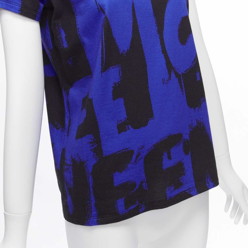 Alexander Mcqueen Graffiti Cotton Shirt - Detail 2