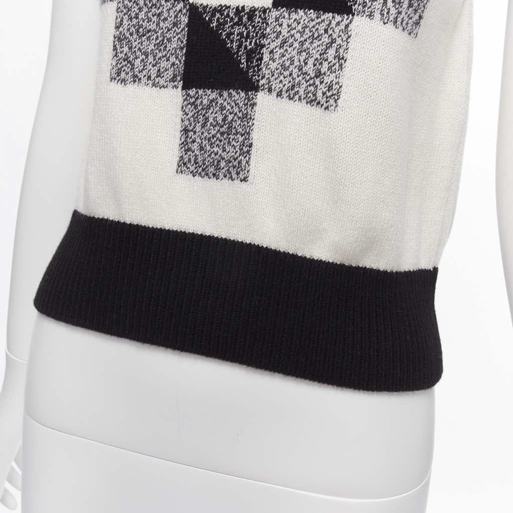 Chanel Check CC Sweater Vest - Image 10