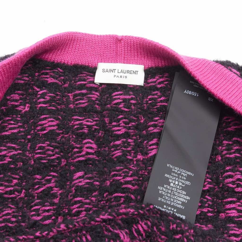 Saint Laurent Houndstooth Cardigan - Image 12