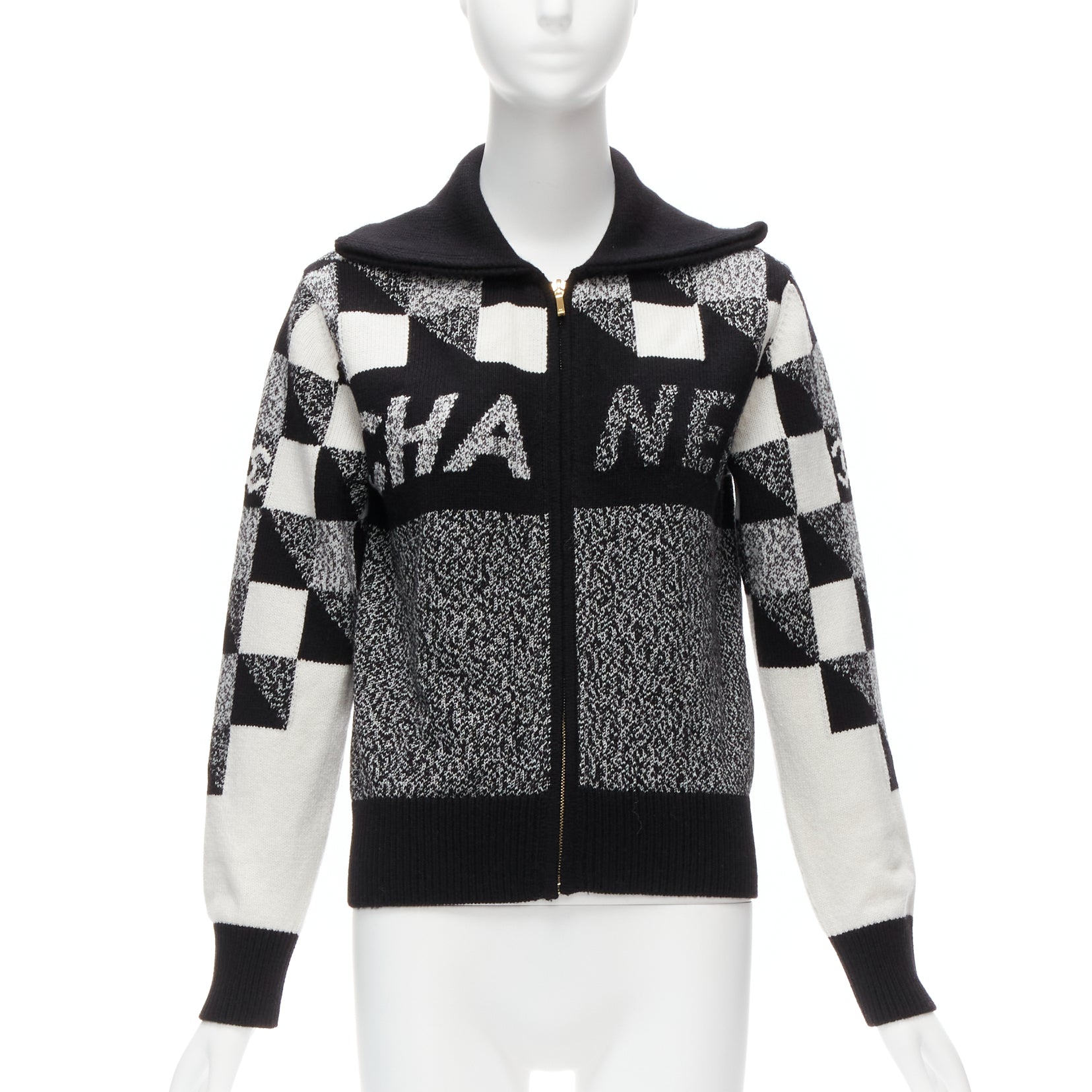 Chanel Graphic CC Cardigan