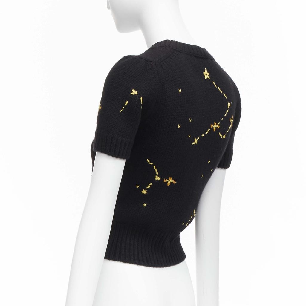Christian Dior Zodiac Cropped Sweater - Detail 1