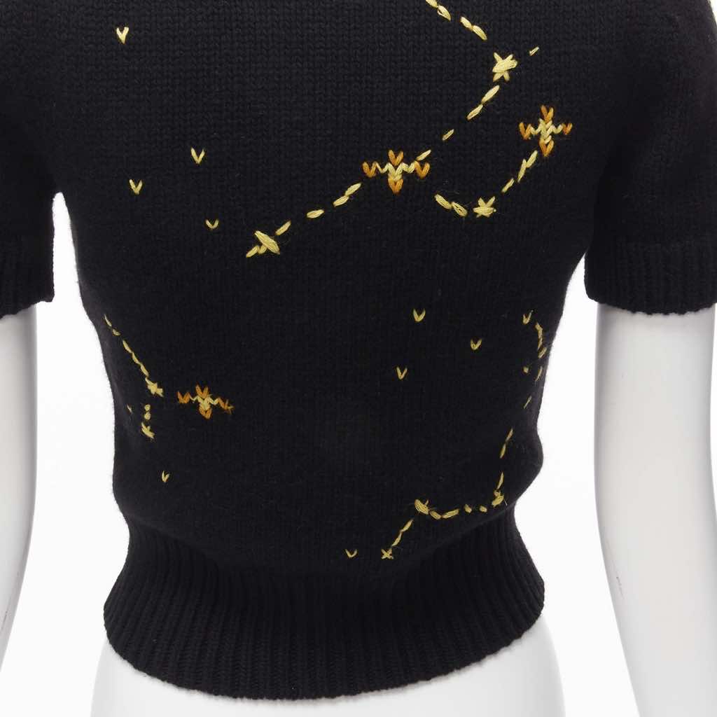 Christian Dior Zodiac Cropped Sweater - Detail 2
