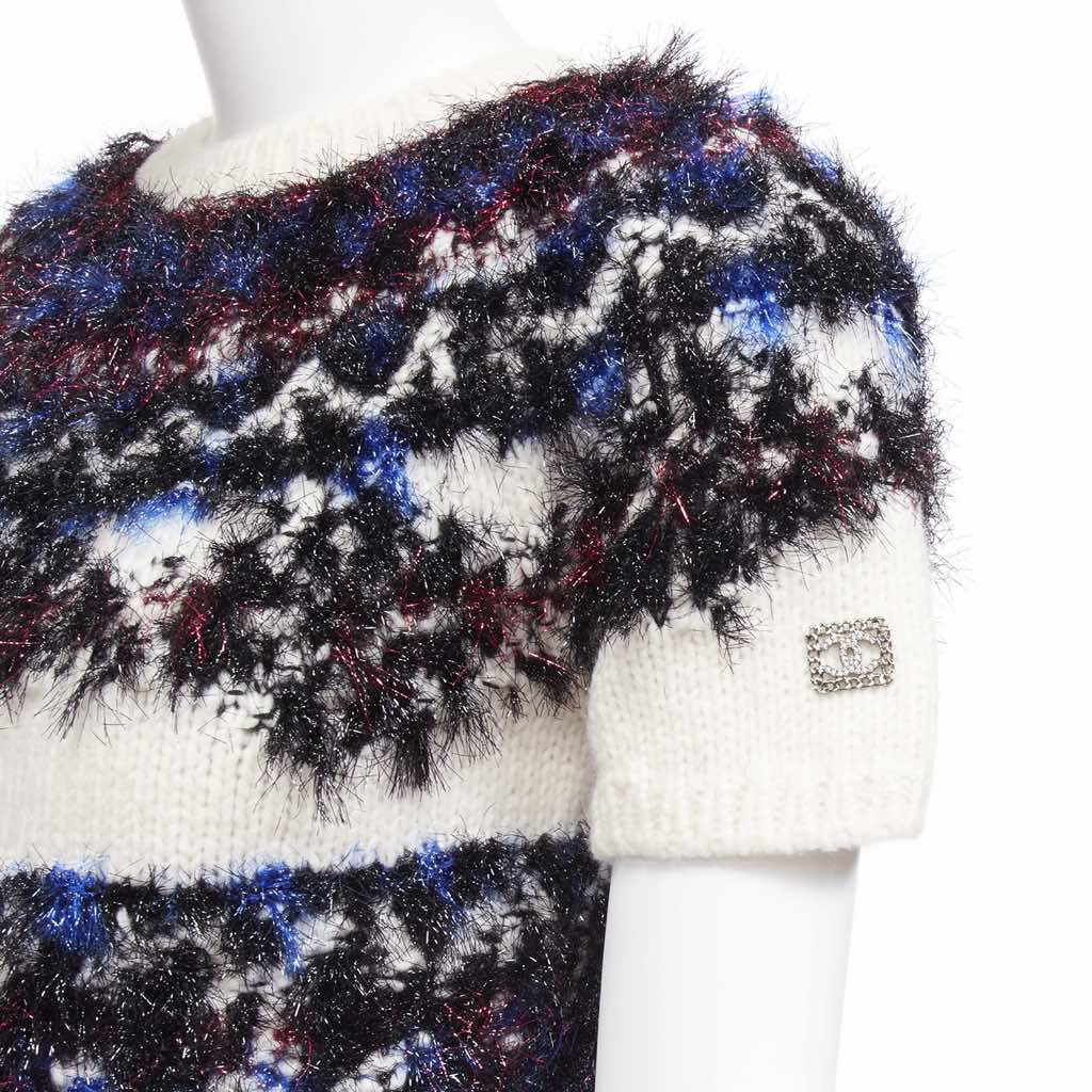 Chanel CC Cropped Sweater - Back view