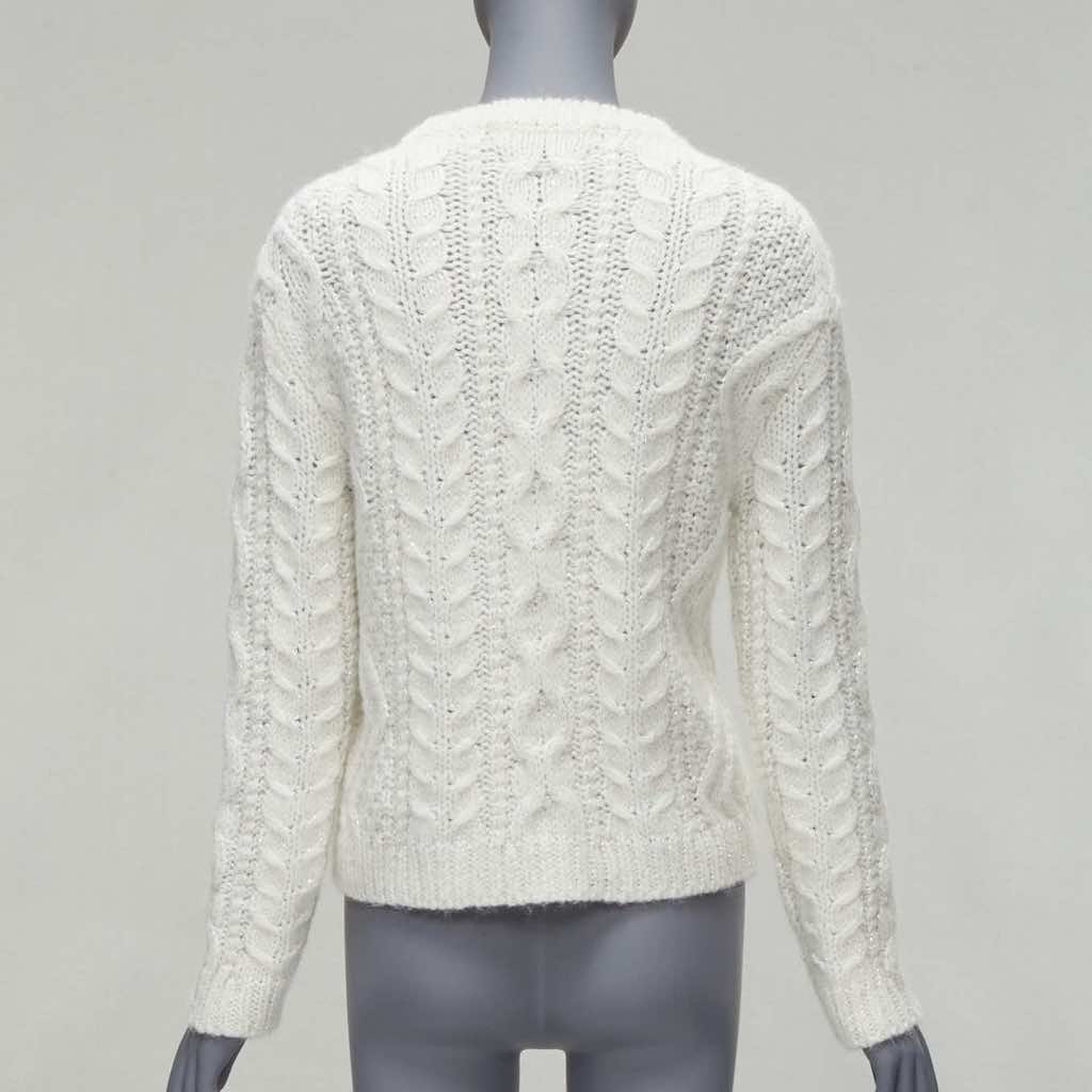 Valentino Garavani Sequins Bow Sweater - Image 6