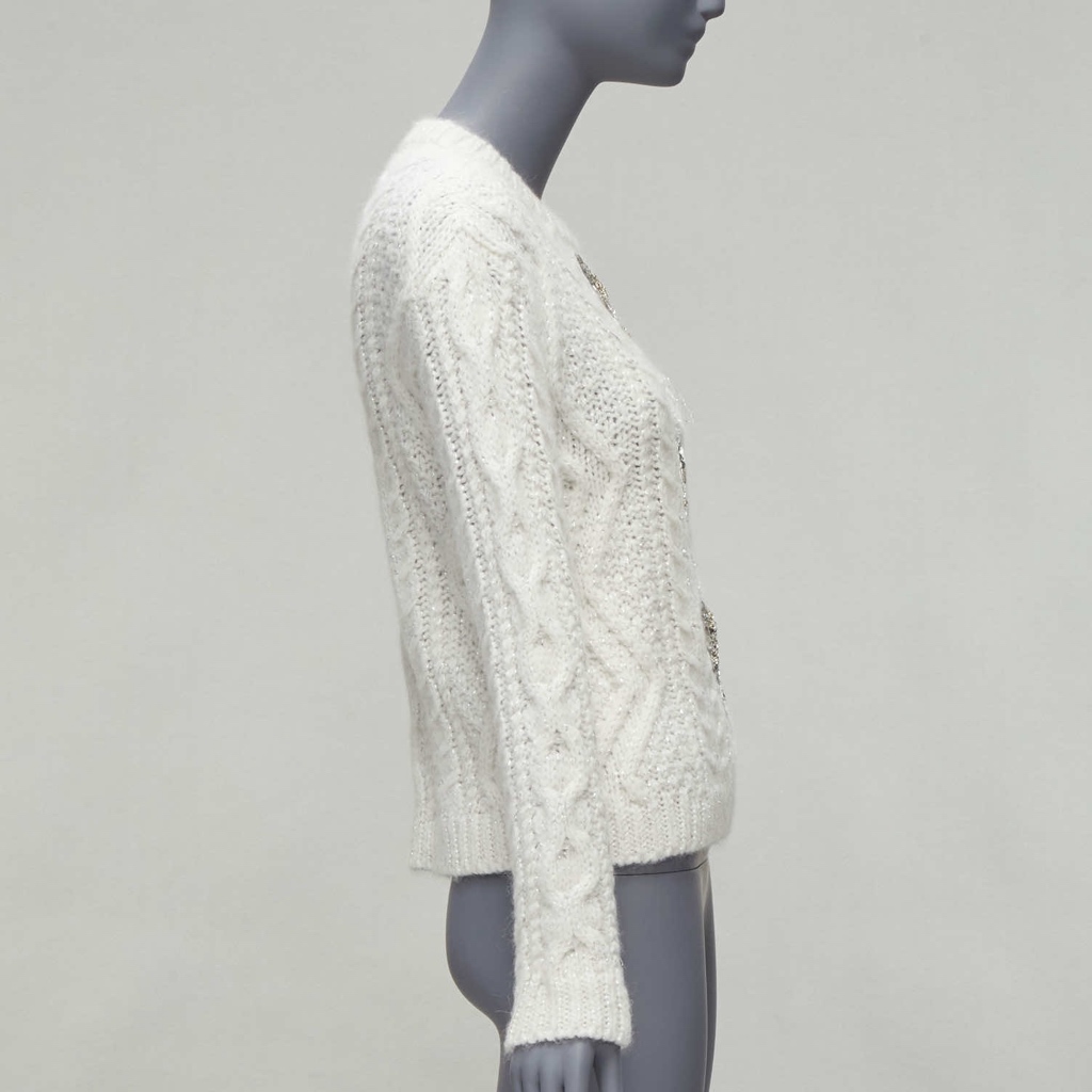 Valentino Garavani Sequins Bow Sweater - 4