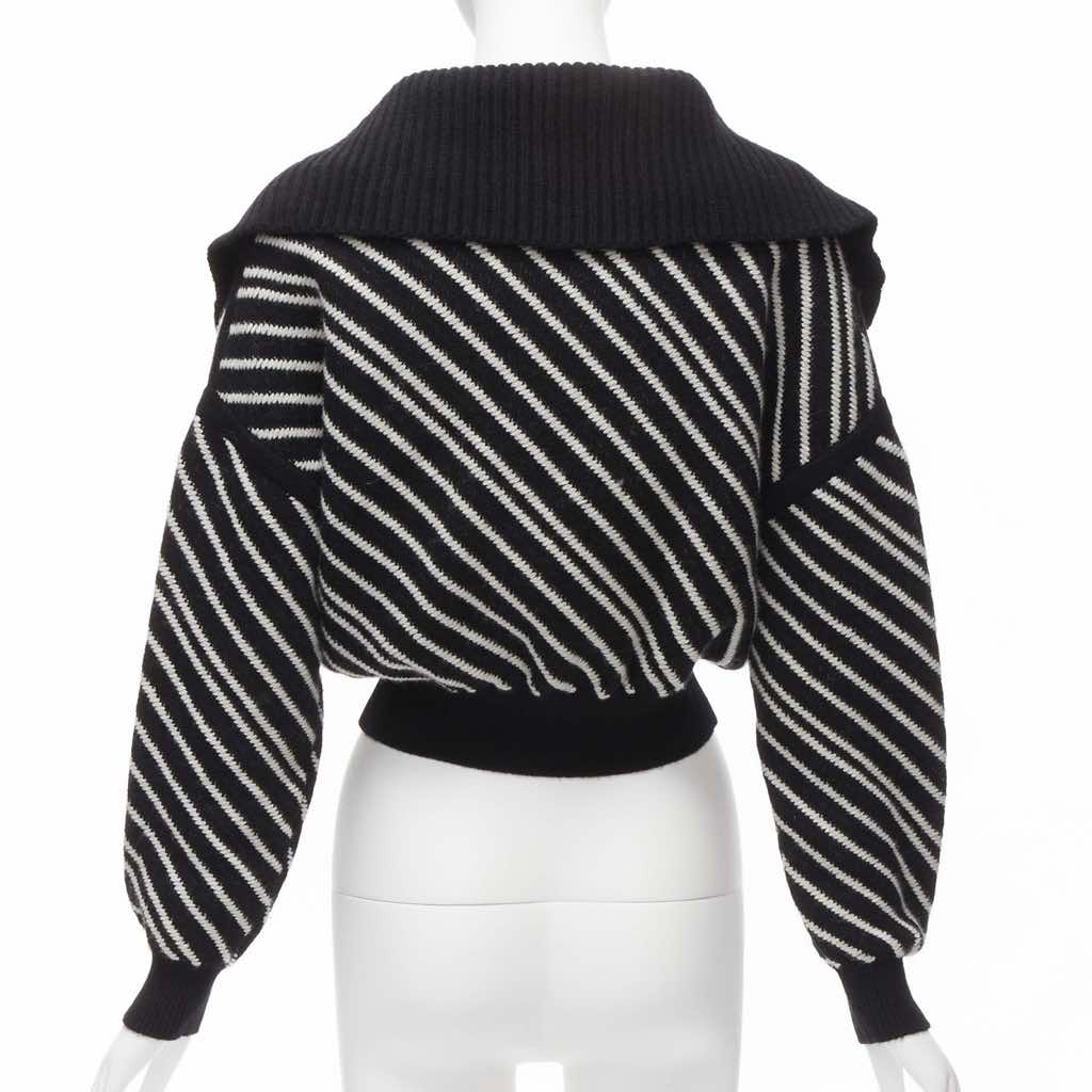 Chanel Stripe CC Sweater - Side view