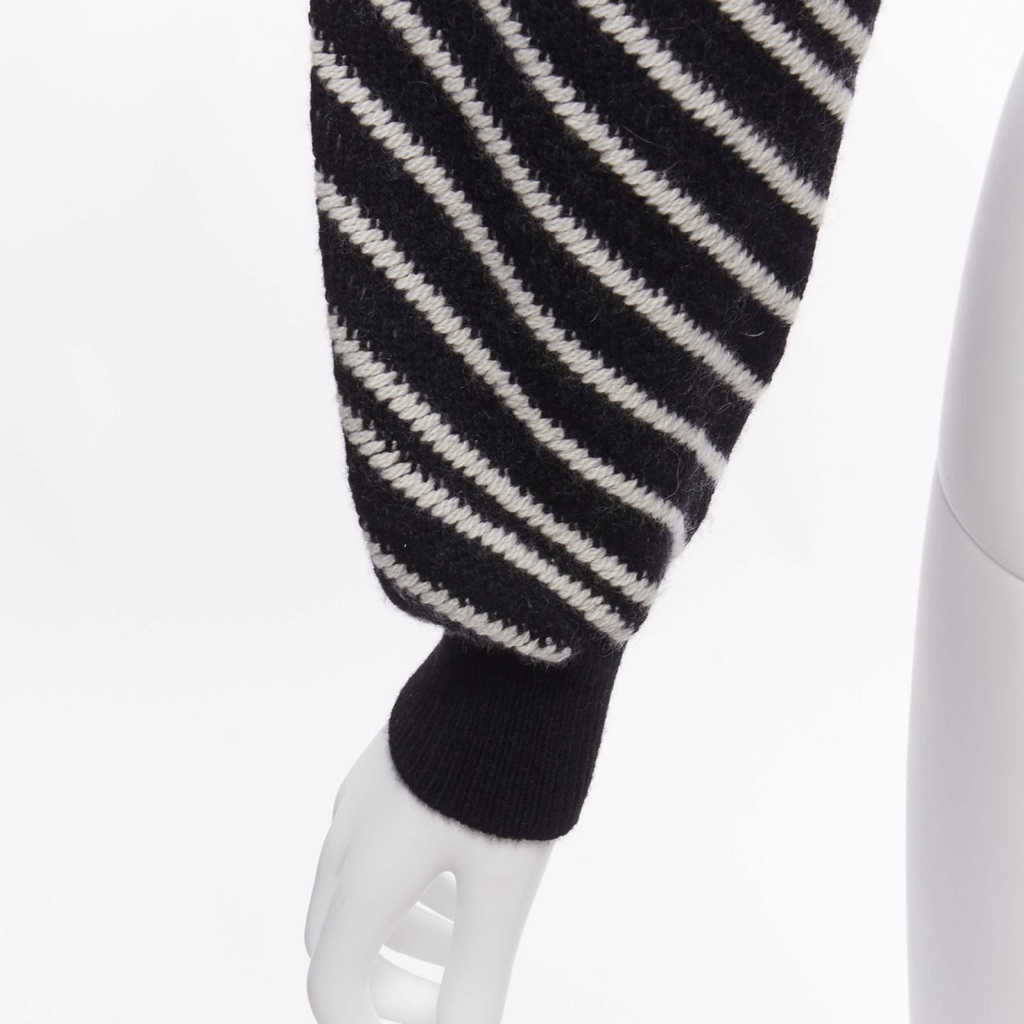 Chanel Stripe CC Sweater - Image 10