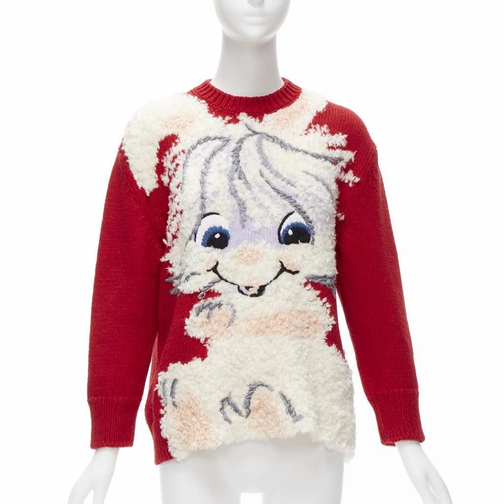 Stella Mccartney Bunny Textured Sweater
