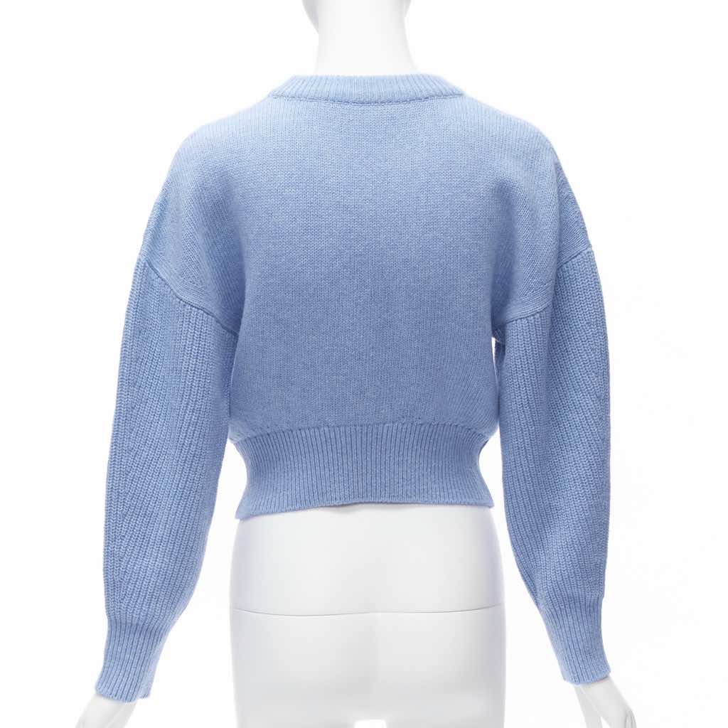 Alexander Mcqueen Speckled Cropped Sweater - Side view