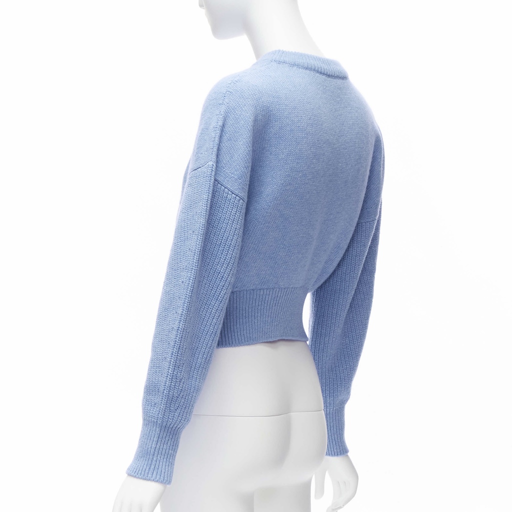 Alexander Mcqueen Speckled Cropped Sweater - Detail 1