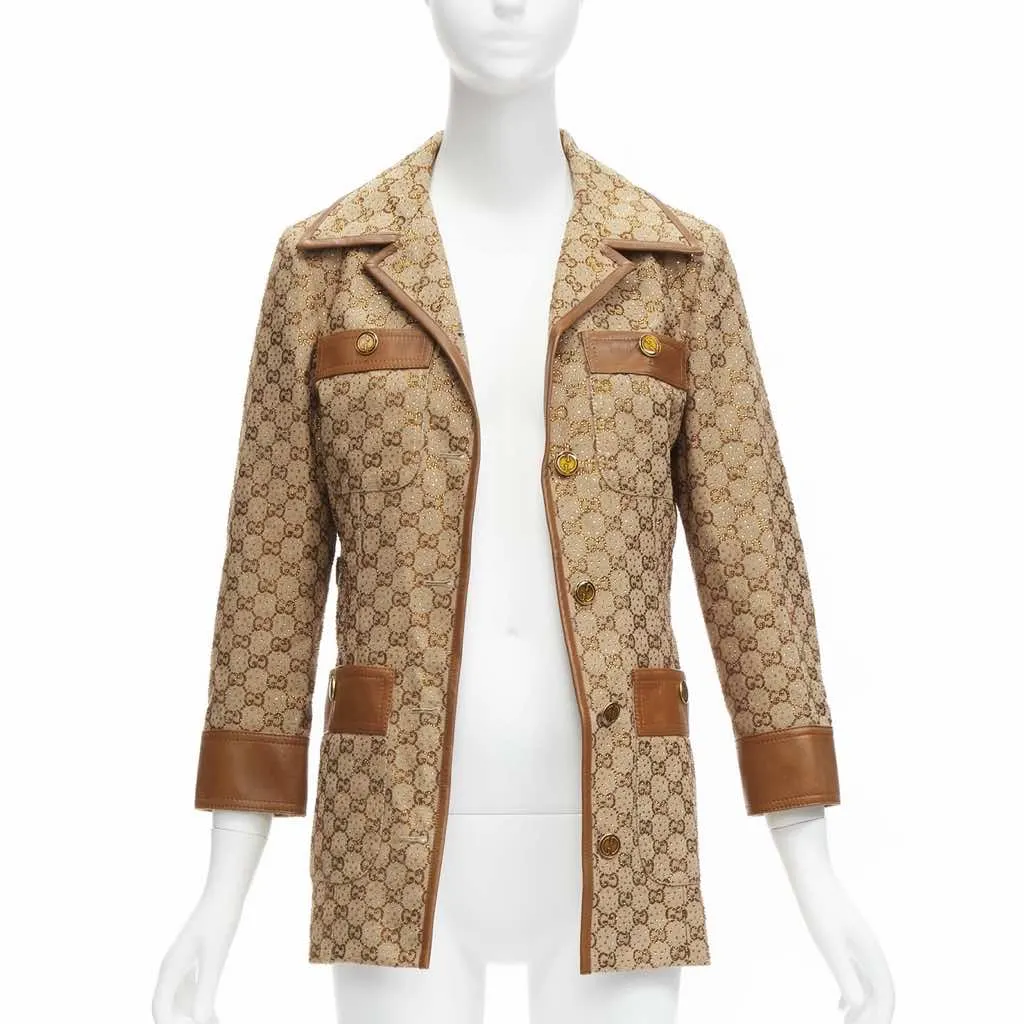 Gucci Aria Brown Cotton Very good - Inside View