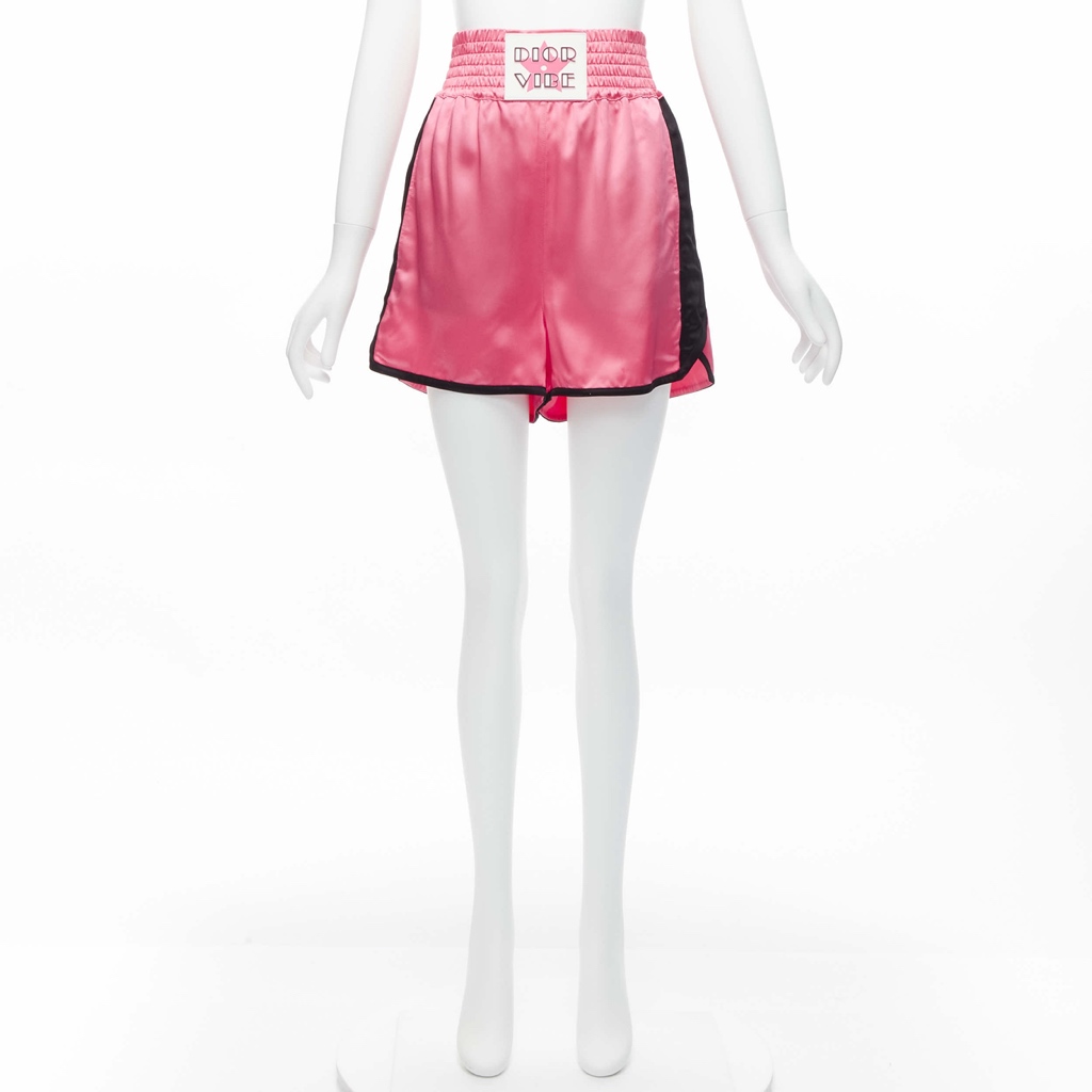 Christian Dior Boxing Satin Shorts - Image 12