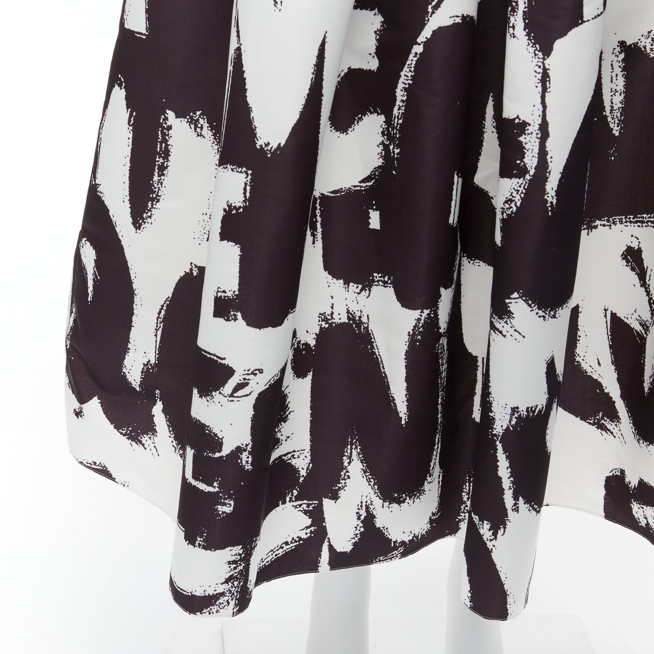 Alexander Mcqueen Graffiti Flared Skirt - Detail 2