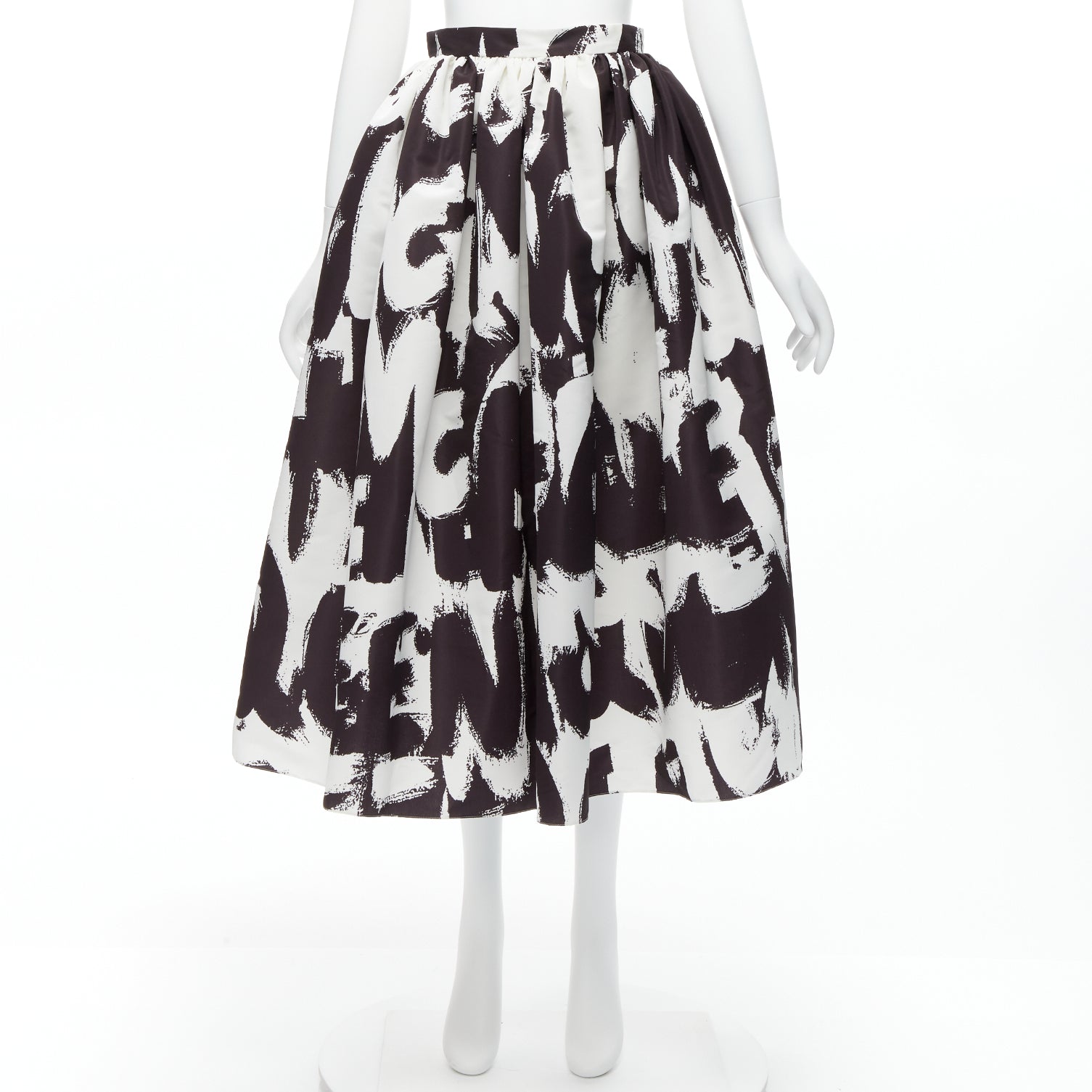 Alexander Mcqueen Graffiti Flared Skirt - Image 12