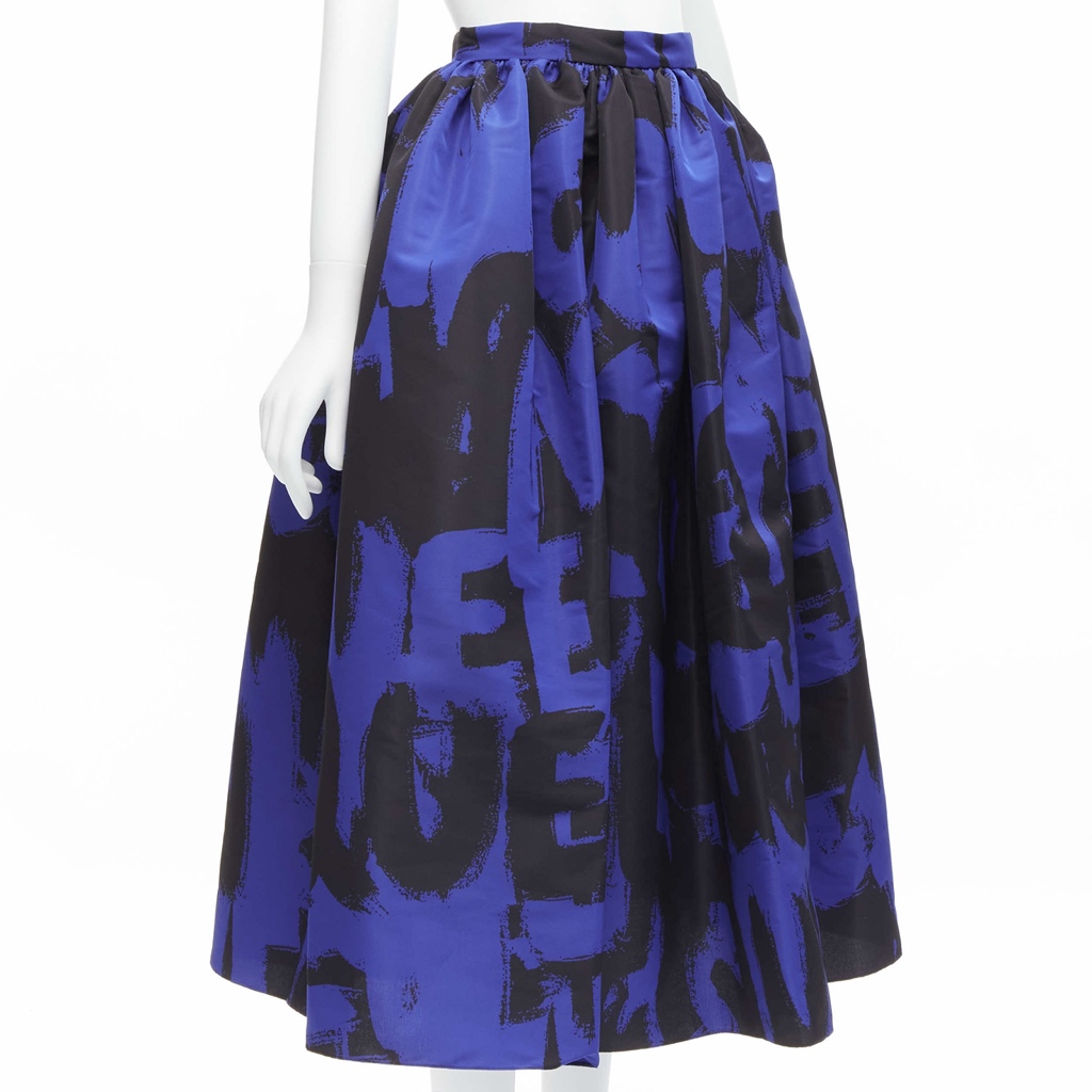 Alexander Mcqueen Graffiti Full Skirt - Image 6