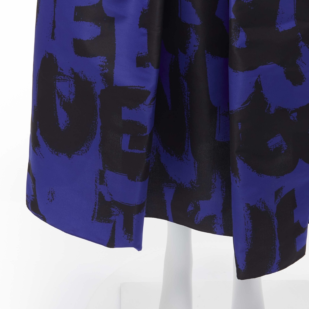 Alexander Mcqueen Graffiti Full Skirt - Detail 2