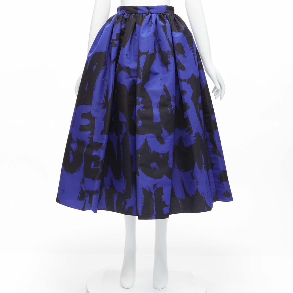 Alexander Mcqueen Graffiti Full Skirt - Image 12