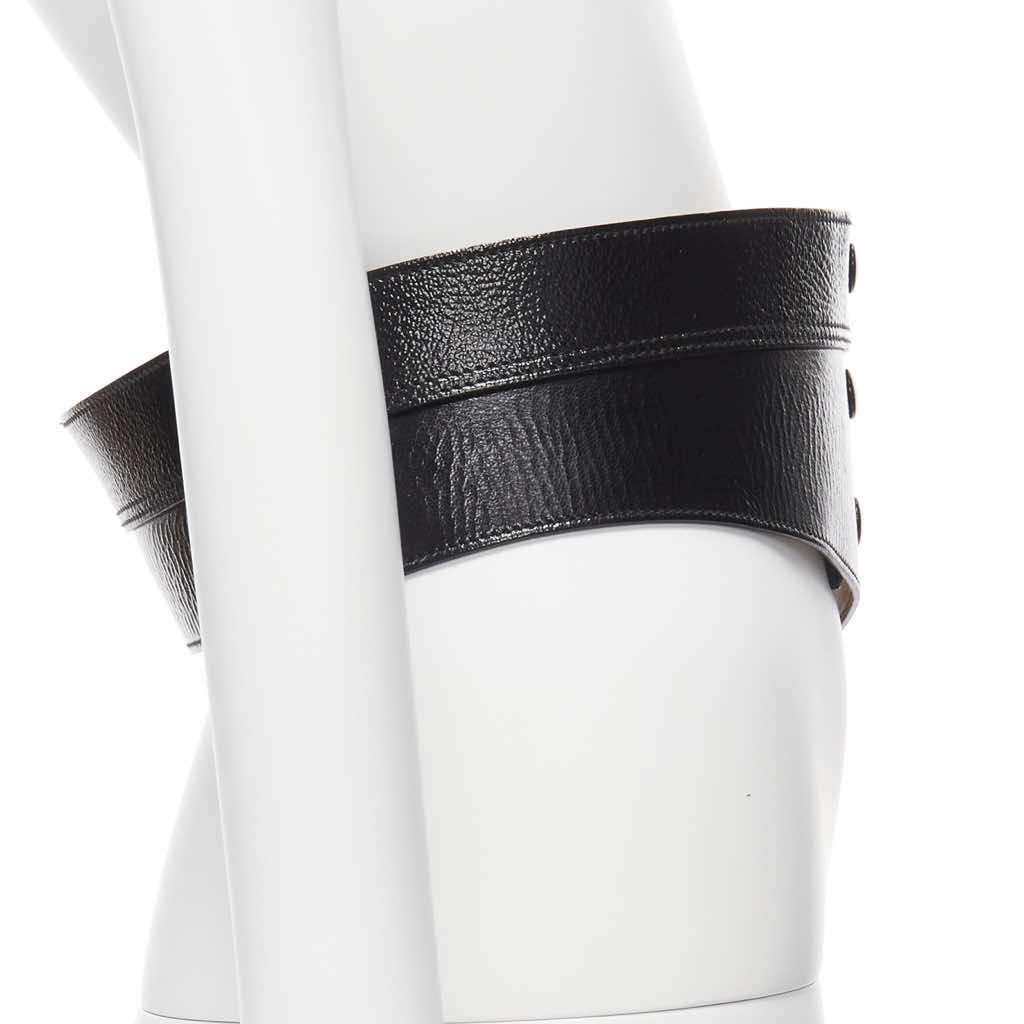 Dolce & Gabbana Crest Logo Skinny Belt - 4