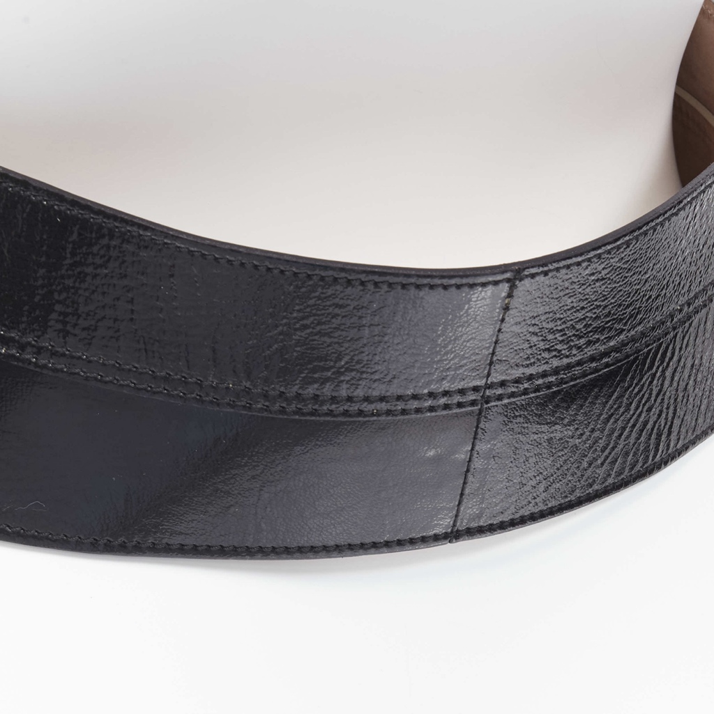 Dolce & Gabbana Crest Logo Skinny Belt - Detail 2